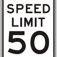 R2-1 - Speed Limit Signs