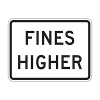 R2-6P - Fines Higher Signs