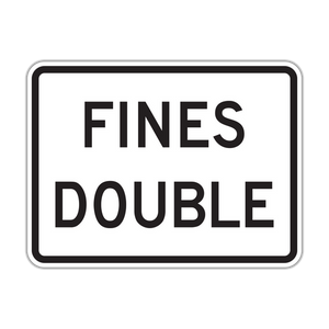 R2-6aP - Fines Double Signs