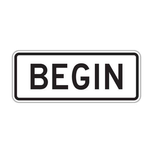 R3-9cp - Begin Signs