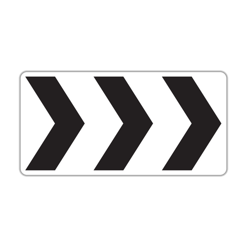 R6-4a - Roundabout Directional Signs