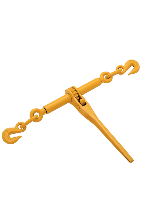 Ratchet Load Binder, 3/8 in Grade 70, 1/2 in Grade 43, 9,200 lb Working Load Limit, 6.5 in Take Up