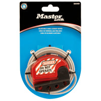 ADJ CABLE LOCKOUT IN DISPLAY PACK  6FT CABLE
