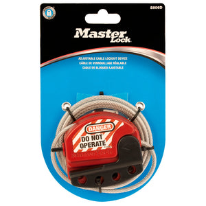 ADJ CABLE LOCKOUT IN DISPLAY PACK  6FT CABLE
