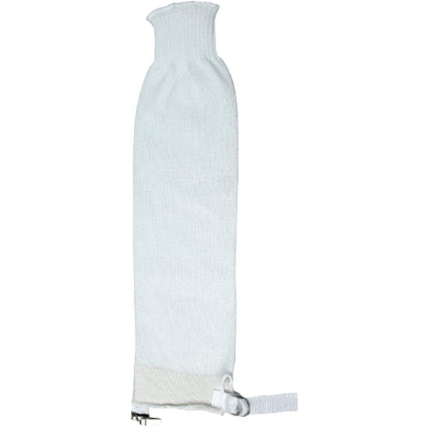 Cut-Resistant HPPE Sleeves,  Adjustable Strap w/Alligator Clip