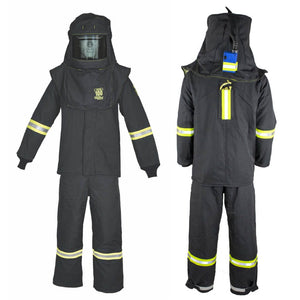 100 Cal TCG™ Arc Flash Suit (Hood, Coat, and Bib) - 3Xlarge