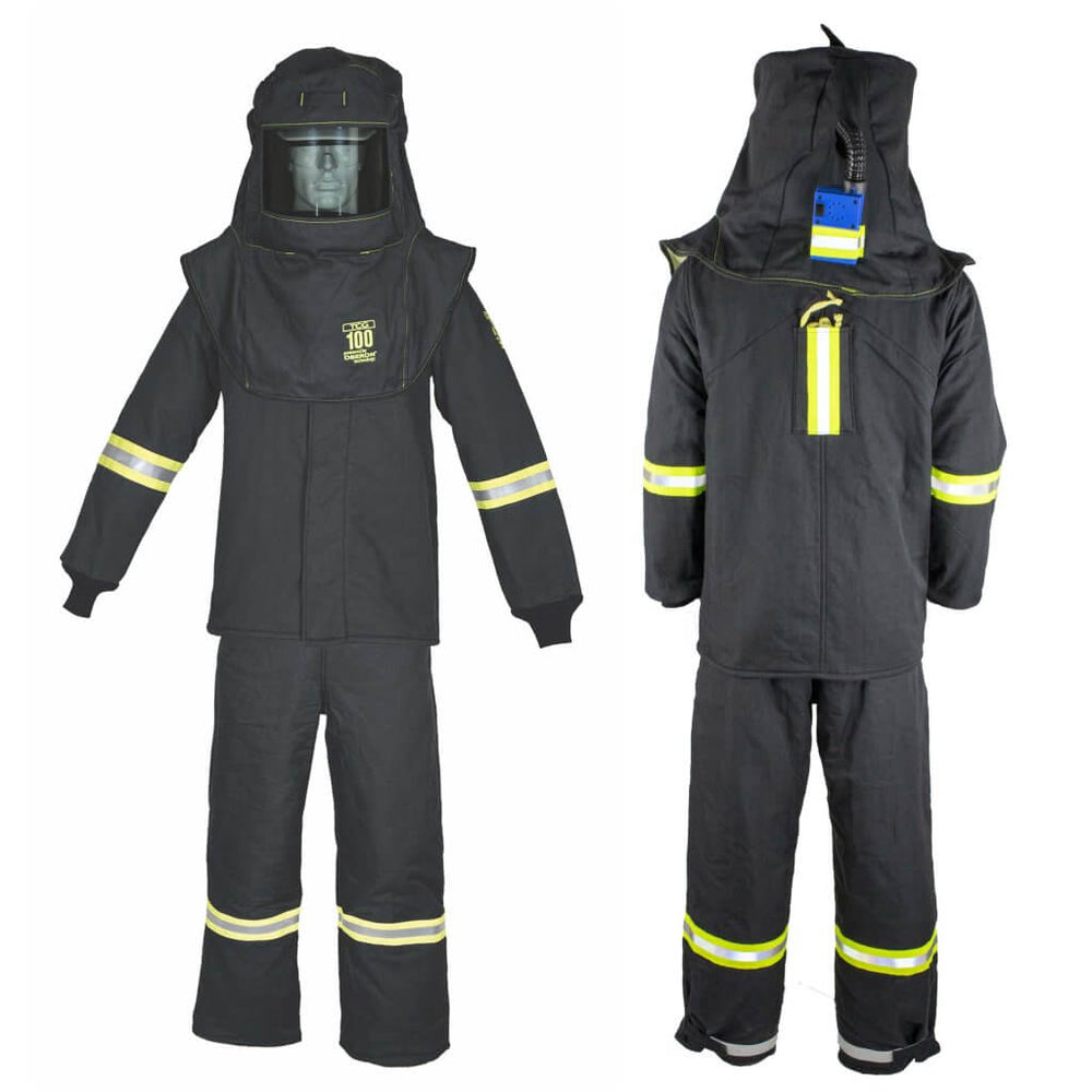 100 Cal TCG™ Arc Flash Suit (Hood, Coat, and Bib) - Xlarge
