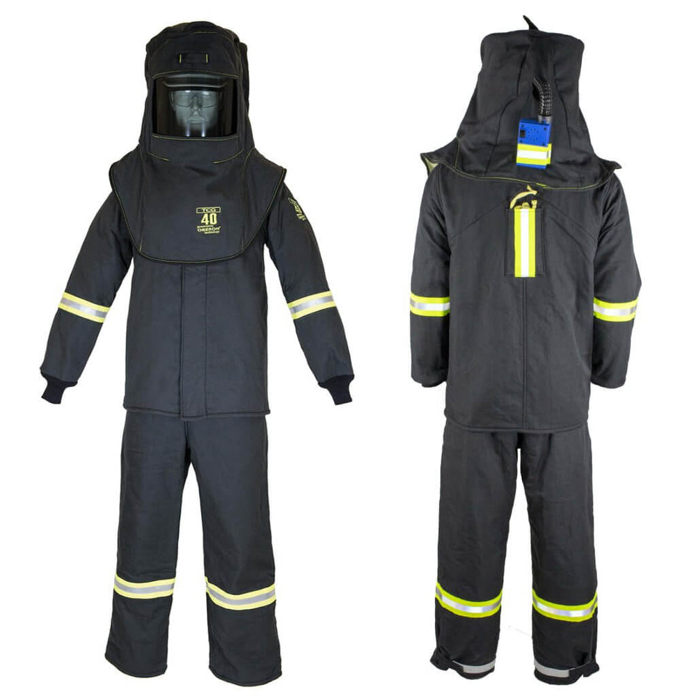 40 Cal TCG™ Arc Flash Kit (Hood, Coat, & Bib Suit) - Xlarge