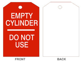 Empty Cylinder ---- Do Not Use  Blank Back