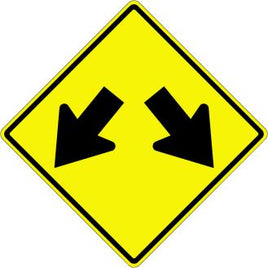 Double Arrow Sign - W12-1