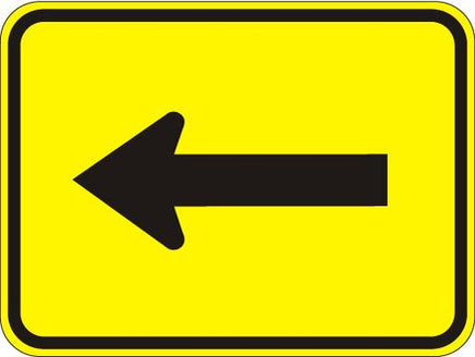 Advance Arrow Left Plaque - W16-5PL