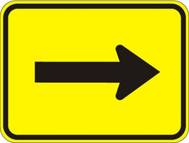 Advance Arrow Right Plaque - W16-5PR