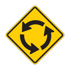 W2-6 - Circular Intersection Signs