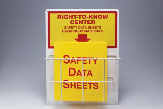 Right-To-Know Center: Single Basket - Board With Kit