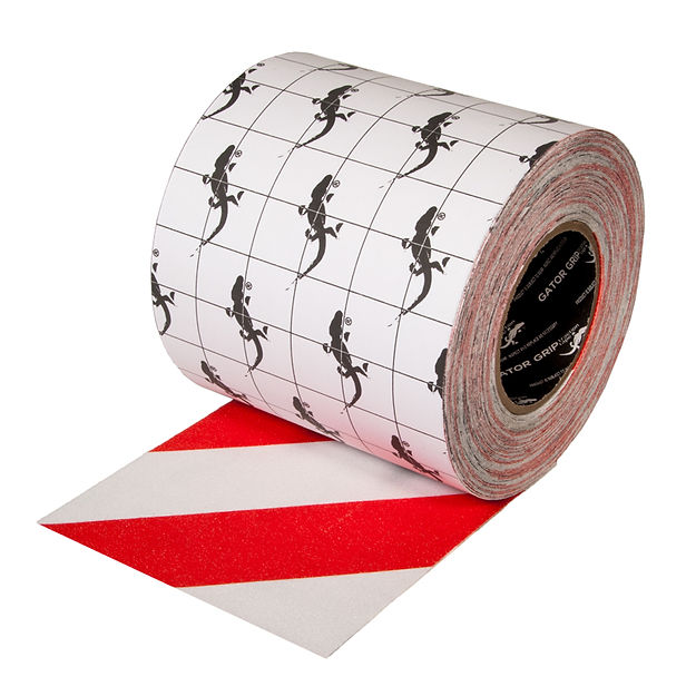 Red/White Gator Grip® Tape (6