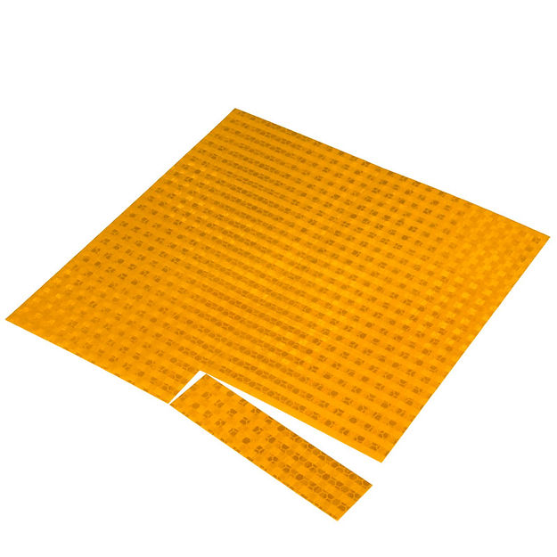 Yel. Superbrite Hard Hat Decal (16/Pk)