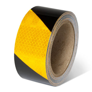 Yellow/Black SuperBrite Reflective (2" x 30')