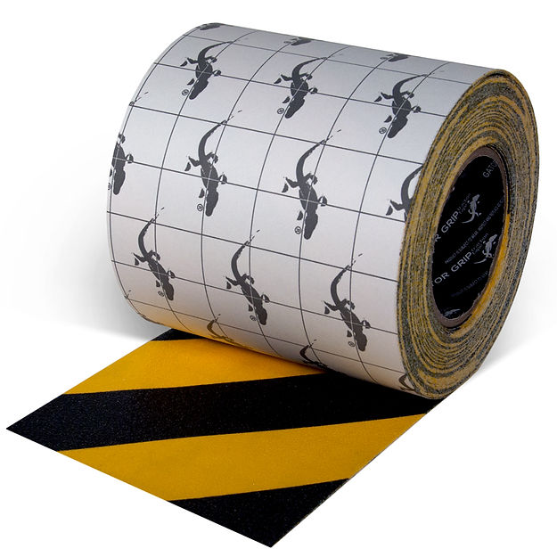 Yellow/Black Gator Grip® Tape (6