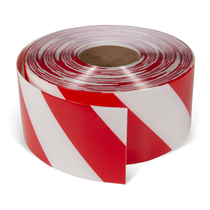 ArmorStripe H-D Tape (Red/White) 4" x 100'