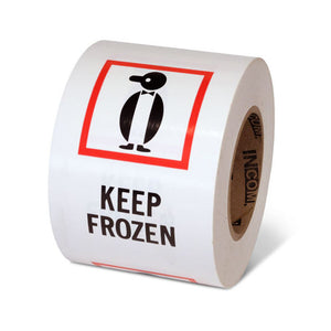 KEEP FROZEN Label (4" x 6") 500 /roll - 3 Rolls