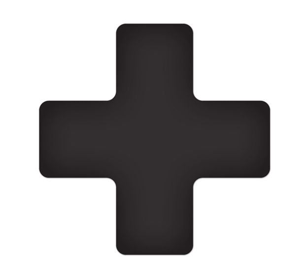 Black Tuff Mark + Shape (20/pkg)