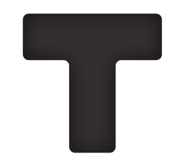 Black ArmorStripe Lean Marker T  (10/Pk)