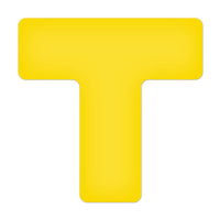 Yellow Tuff Mark T Shape (20/pkg)