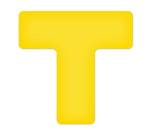 Yellow Tuff Mark T Shape (20/pkg)