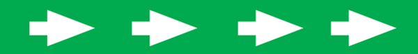 Message Floor Tape - Directional Arrows (3