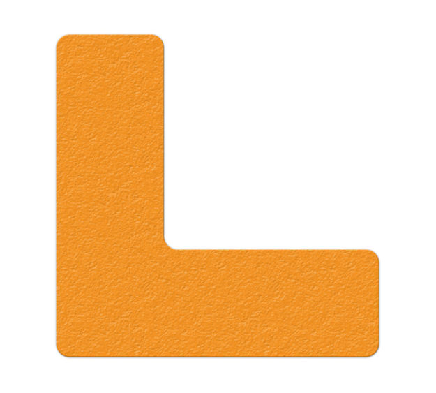 Orange Lean Marker L Shape (25/Pkg)