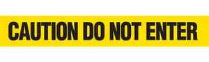 CAUTION D.N.E. Barricade Tape 12/case