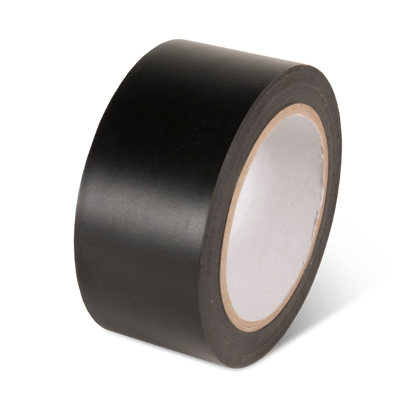 Safety Black Aisle Tape (2