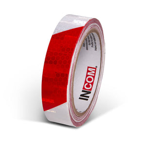 Red/White Engineer Reflective (1" x 30')