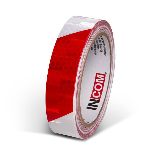 Red/White Engineer Reflective (1