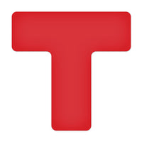 Red Tuff Mark T Shape (20/pkg)