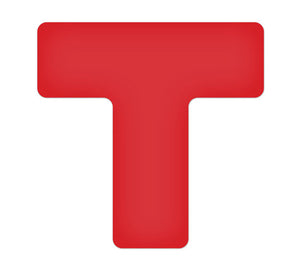 Red Tuff Mark T Shape (20/pkg)