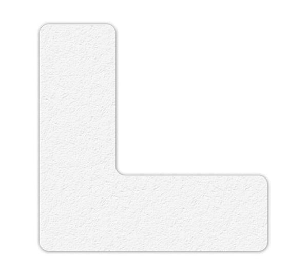 White Lean Marker L Shape (25/Pkg)