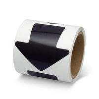 Black 4" Arrow (100/roll)