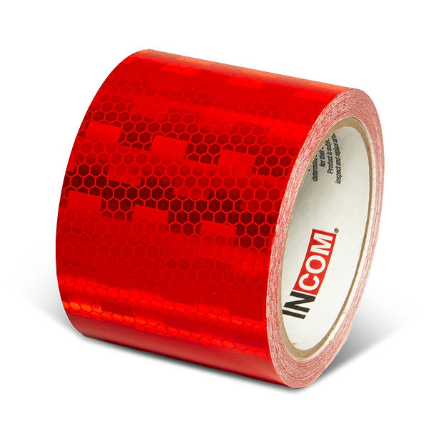 Red Engineer Reflective Tape (3