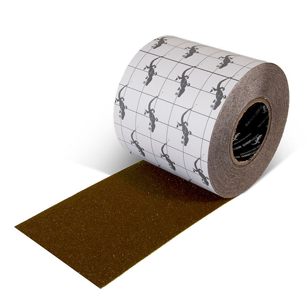 Brown Gator Grip® Traction Tape (6