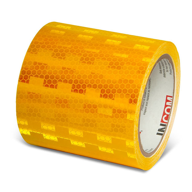 Yellow Engineer Reflective Tape (4