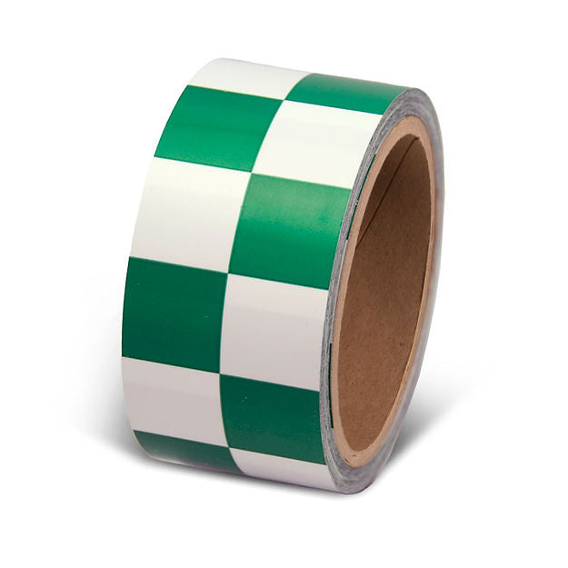 Green/White Checkerboard Tape (2