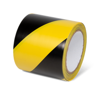 Yellow/Black Hazard (4" x 108')