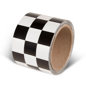 Black/White Checkerboard Tape (3" x 54')