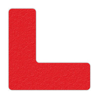 Red Lean Marker L Shape (25/Pkg)