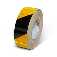 Yellow/Black Engineer Reflective (2" x 150')