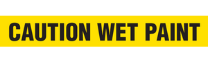CAUTION WET PAINT Barricade Tape 12/case