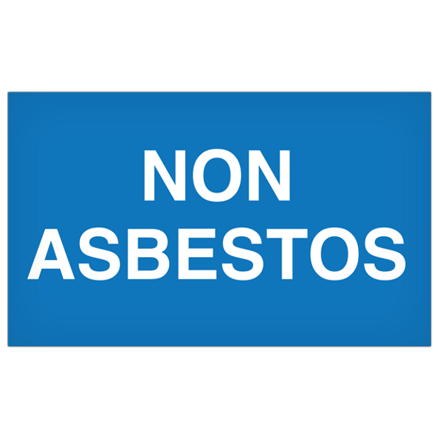 Non Asbestos Label 5
