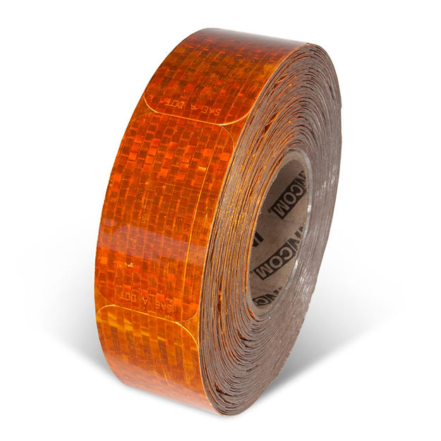 Amber Reflex Reflectors (2