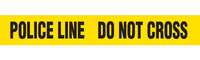 POLICE LINE Barricade Tape 12/case